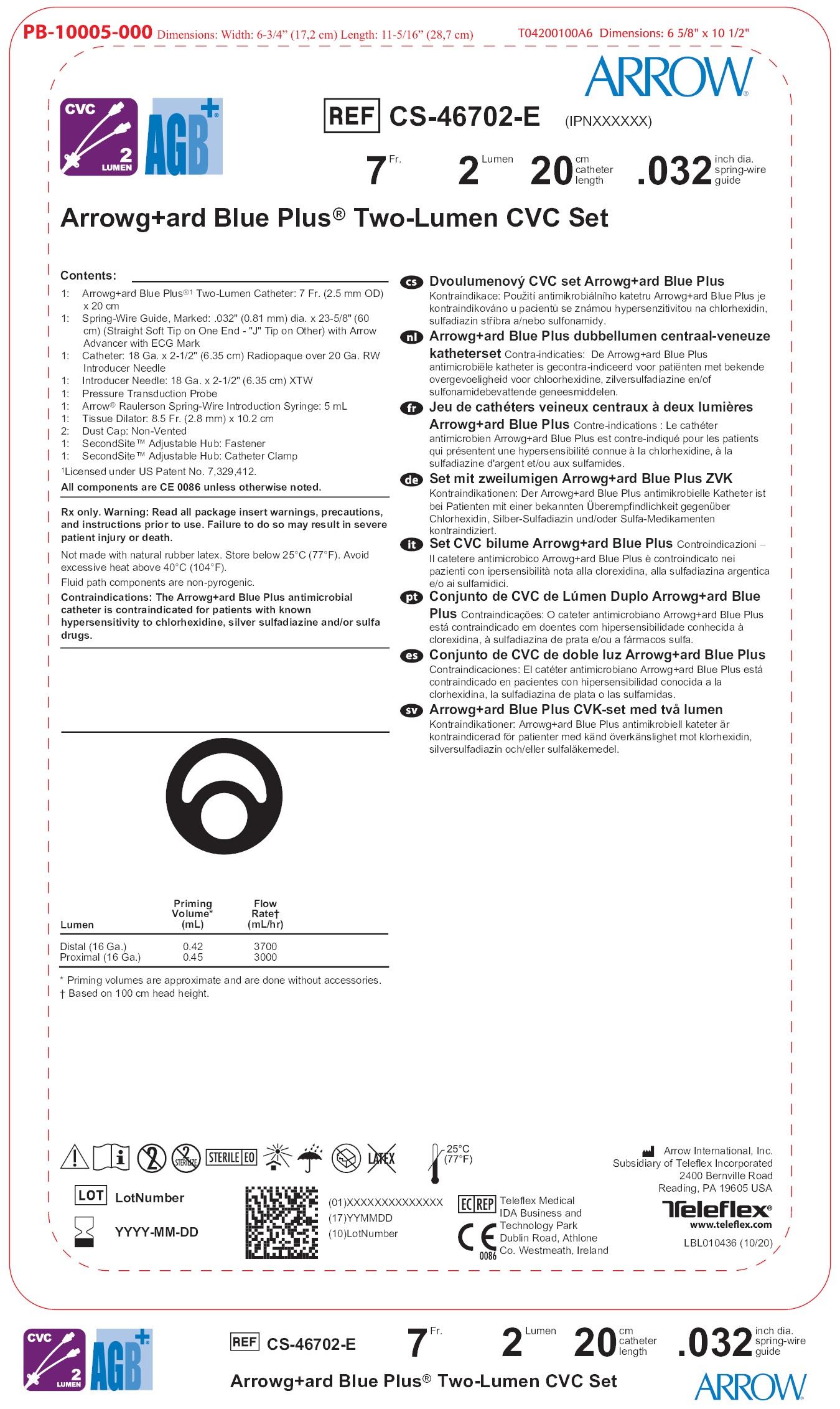 CS-46702-E - Teleflex Incorporated - Vascular Access Product Catalog